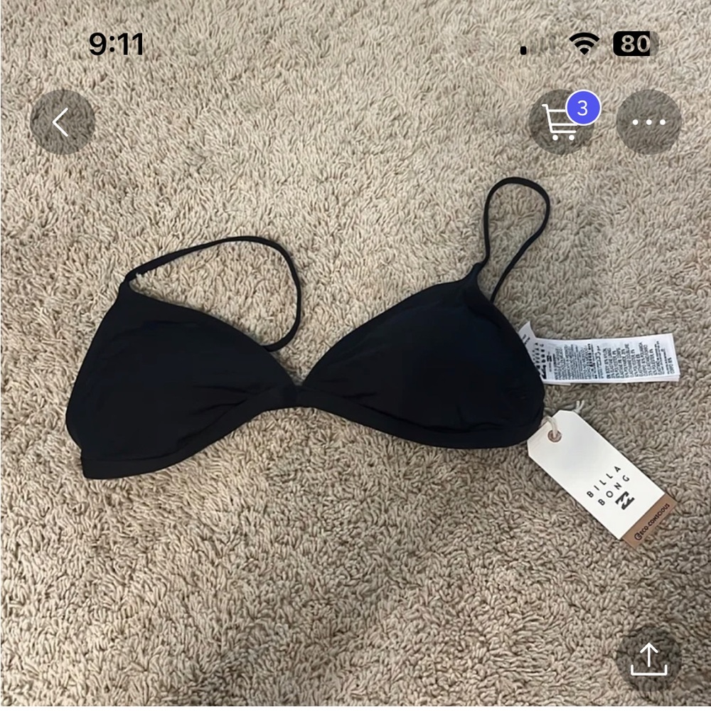 Billabong bikini top